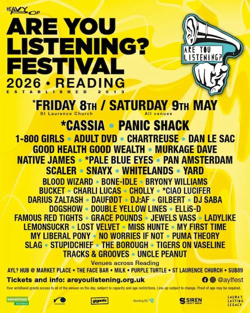 Are you listening? Festival festival poster