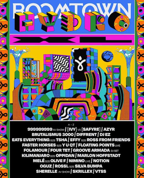 Boomtown Fair festival poster