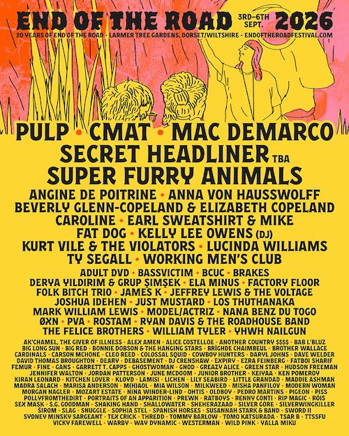 End of the Road festival poster
