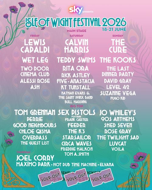 Isle Of Wight Festival festival poster