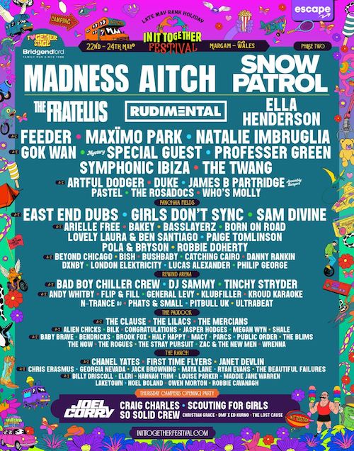 In It Together Festival festival poster