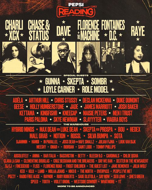 Reading Festival festival poster