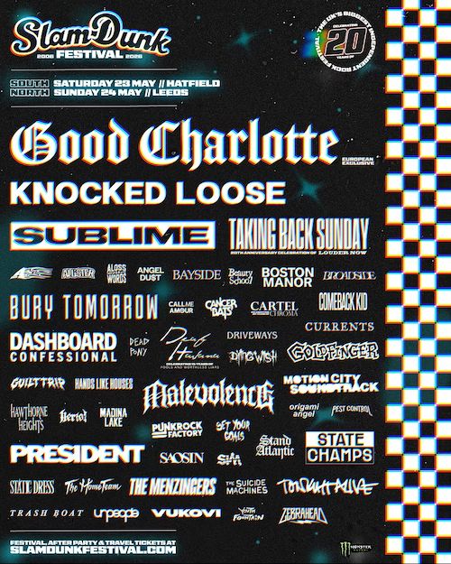 Slam Dunk festival poster