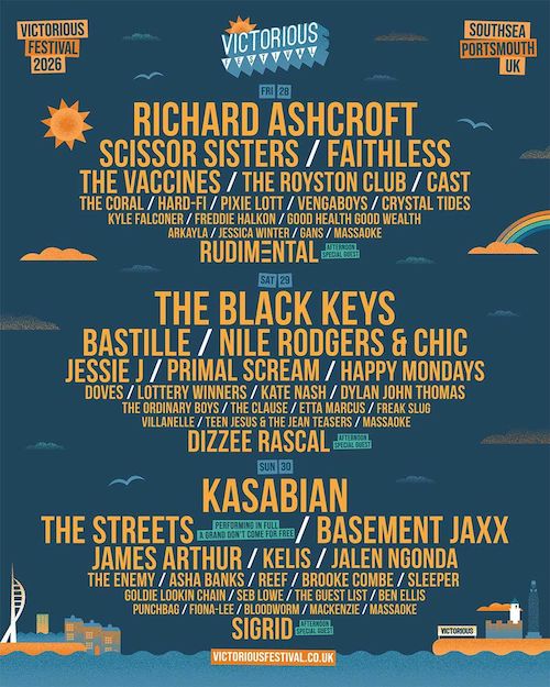 Victorious Festival festival poster