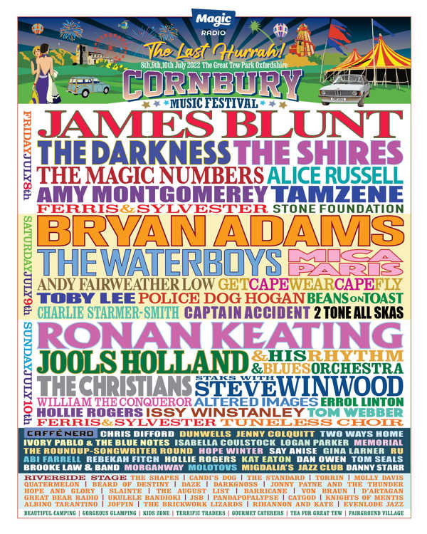 Cornbury 2022- the final show