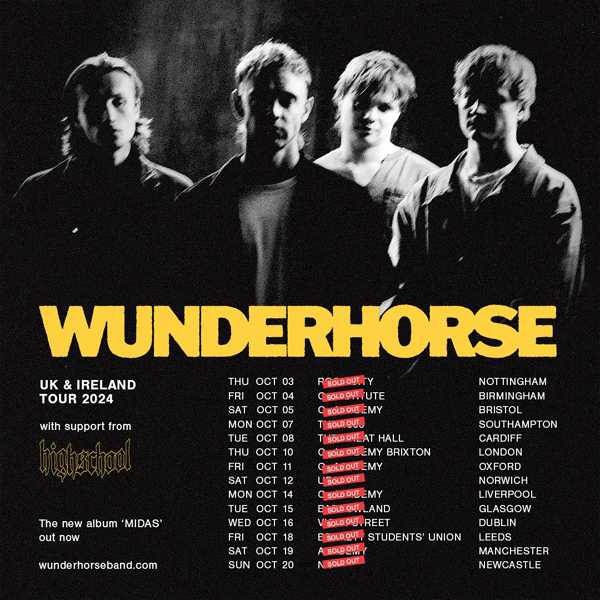 Wunderhorse 2024 Tour